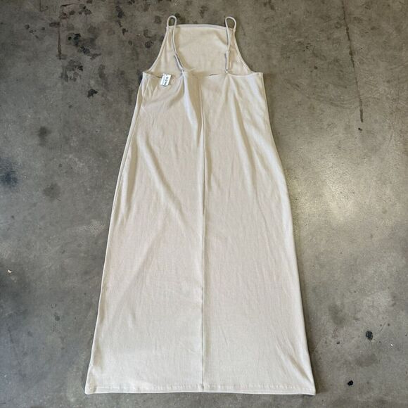 NWT Old Navy Womens Rib Knit MIDI Dress Ribbed Bodycon Chic Moto Modest Modern - Picture 11 of 13